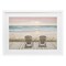 Stupell Industries Watching The Pastel Sunset Framed Print Under Glass, design by Amber Sterling